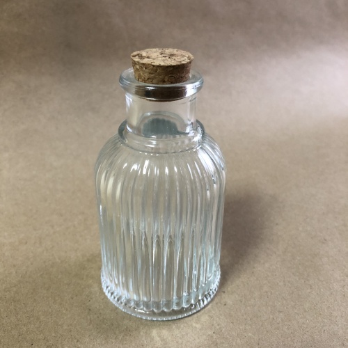 Бутылочка с пробковой крышкой 21 (стекло)